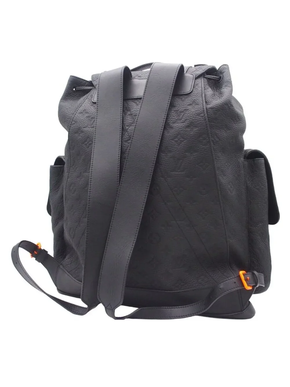 Louis Vuitton Christopher GM Noir Monogram Taurillon Backpack
